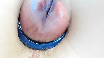 French Webcam Model Showcases Her Hairy Pussy Up Close